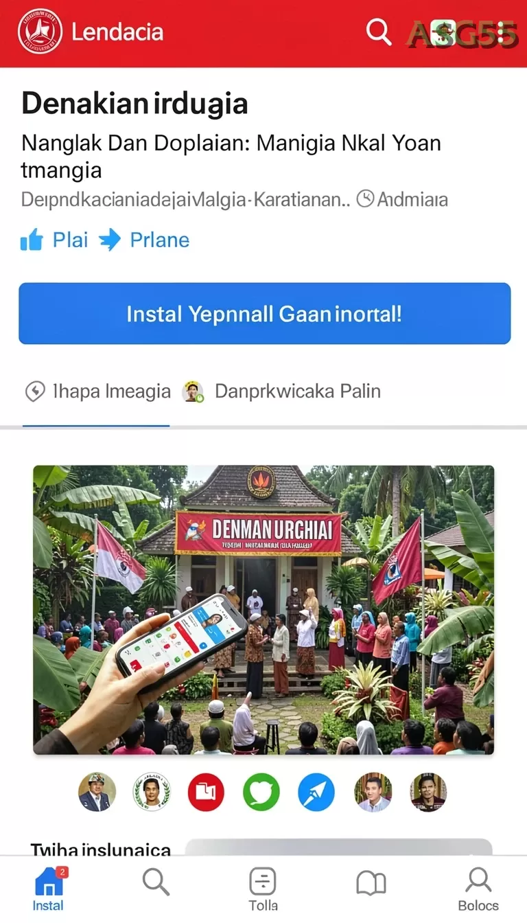Cuplikan layar PRIMA77 — pengaturan akun