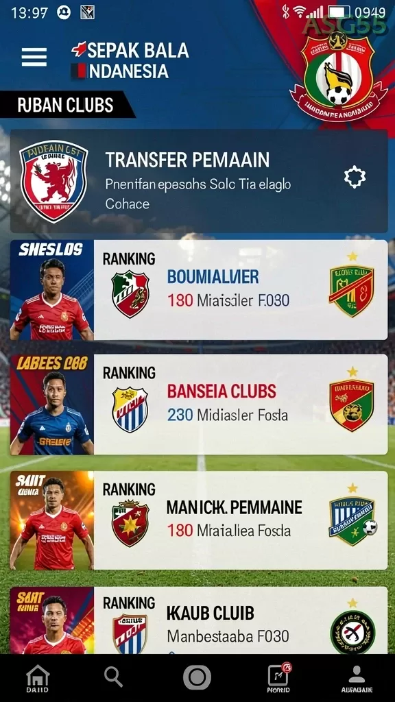Cuplikan layar PRIMA77 — halaman utama